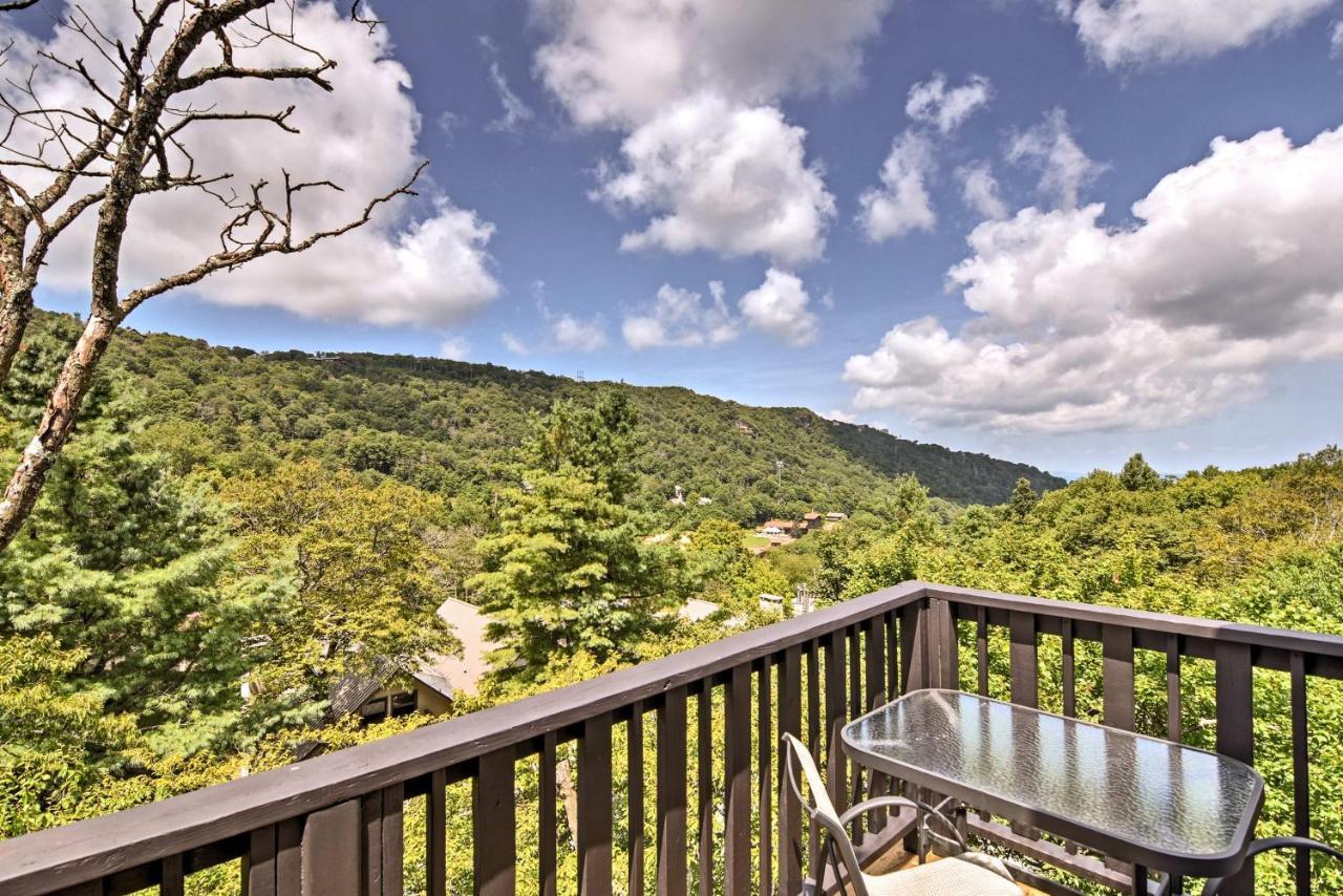 Beech Mountain Condo With Balcony, Walk To Resort! Exterior foto