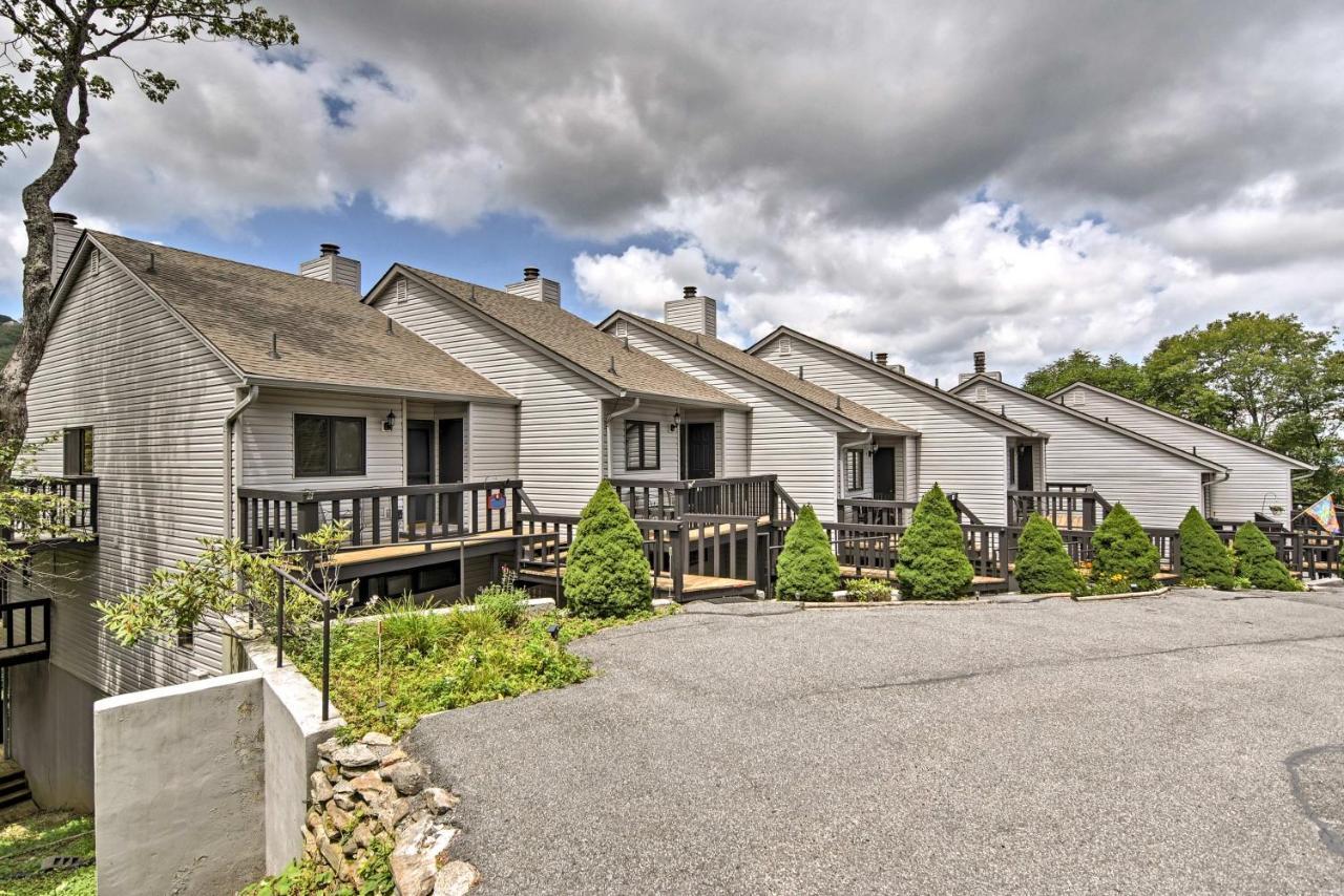 Beech Mountain Condo With Balcony, Walk To Resort! Exterior foto